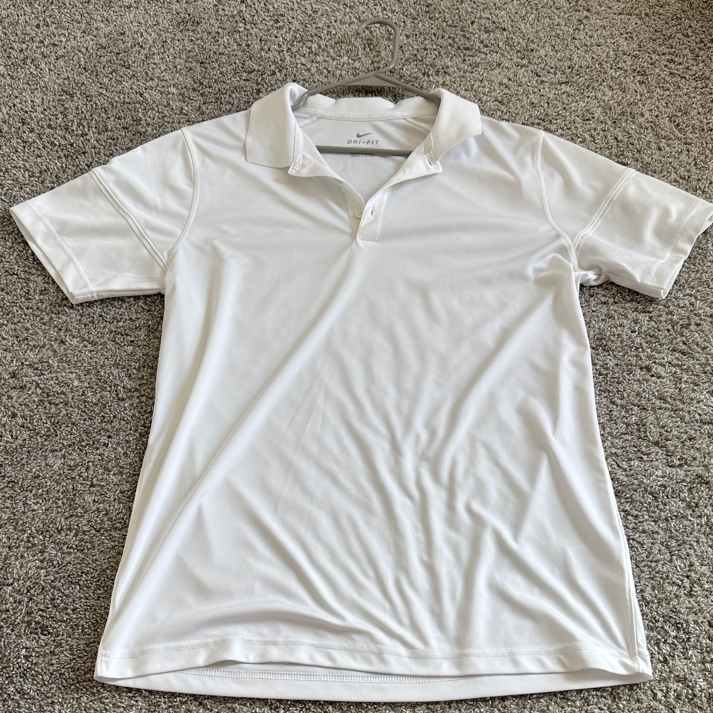 Nike Men's Classic White Polo Shirt